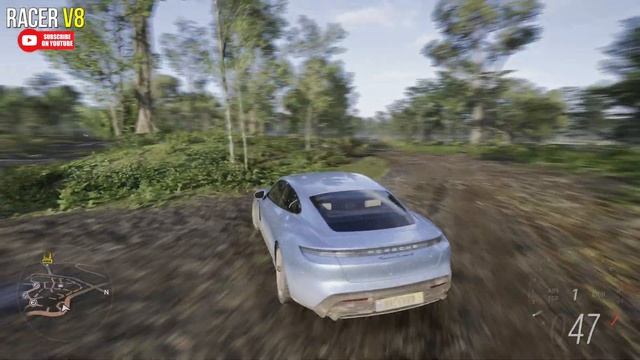 Forza Horizon 5 Off-road Porsche Taycan Turbo S gameplay | Xbox One X смотреть онлайн