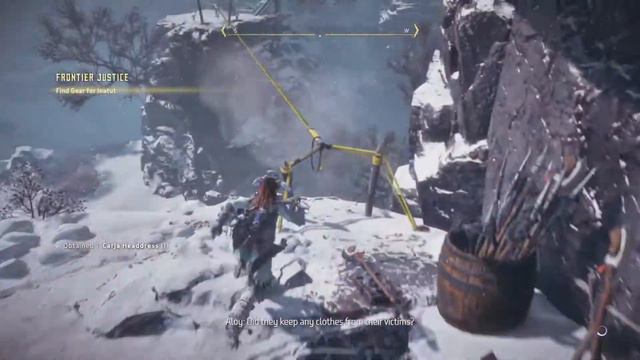Horizon Zero Dawn - The Frozen Wilds | Sidequest: Frontier Justice смотреть онлайн