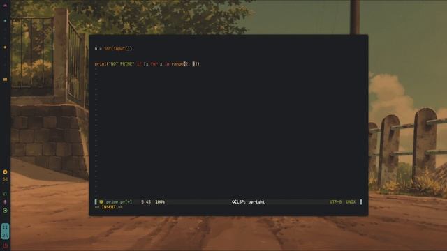 Python - Two line code prime calculator смотреть онлайн