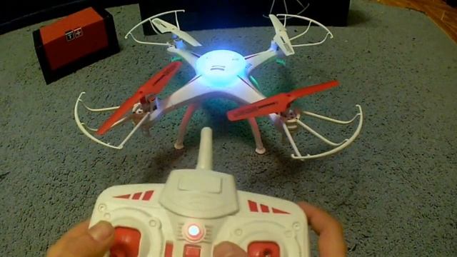 Обзор #2 Квадрокоптер GYRO DRONE смотреть онлайн