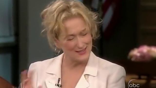 Meryl Streep, Anne Hathaway and Stanley Tucci on The View (06/30/2006) смотреть онлайн