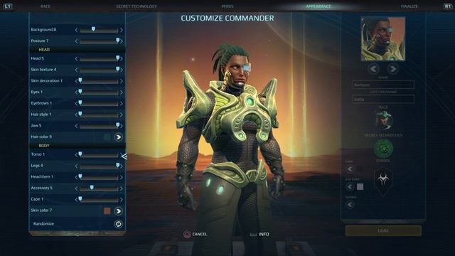 Age of Wonders Planetfall - Commander Customization - Customize Commander Character - All 5 Races смотреть онлайн
