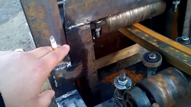 Ручной трубогиб для профильной трубы , теплицы , козырьки , беседки . смотреть онлайн