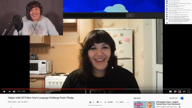 Смотрю свои старые записи на английском (стрим) смотреть онлайн