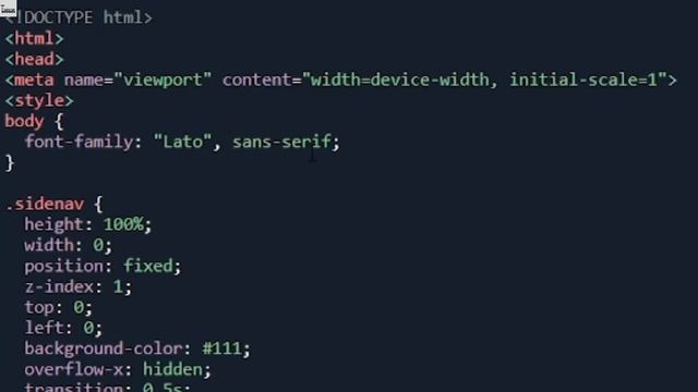 Apple iPhone 14 Pro Max Animated Sidenav Full Width using Html CSS & Javascript смотреть онлайн