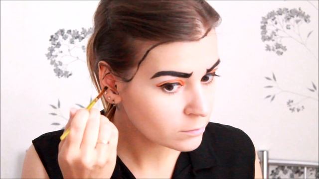 Helloween make up pop art / Comic book | Хеллоуин: макияж поп-арт смотреть онлайн