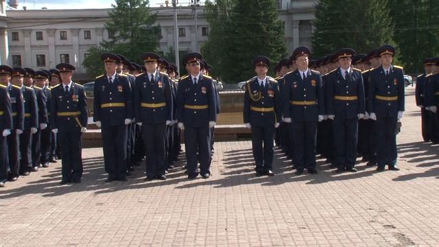 АРХИВ вручение знамени ГУФСИН России по Свердловской области 11 06 2015