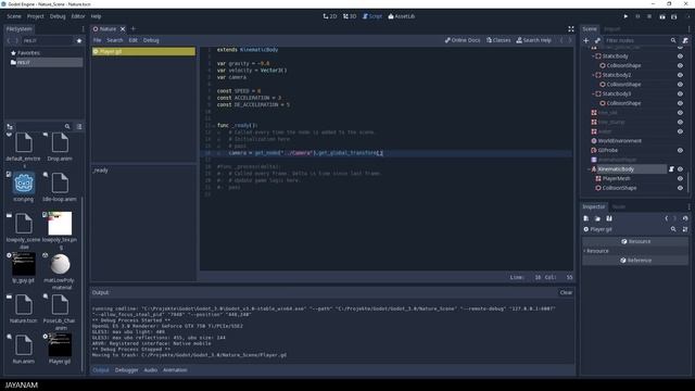 Godot Engine 3d Character Movement смотреть онлайн