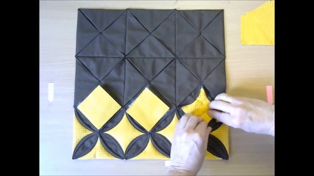 Маленькие хитрости пэчворка 17. Как шить блок "Монастырское окно". смотреть онлайн