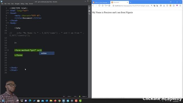 040 - PHP GET Variable | PHP Tutorial for Beginners Full Course смотреть онлайн