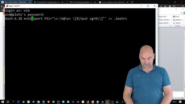 SSH on the IBM i with BASH, PUTTY and WINSCP смотреть онлайн