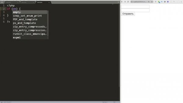 НТМL-форма и ее обработчик на PHP | Базовый курс PHP-7