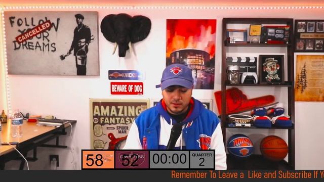 New York Knicks VS Cleveland Cavaliers Live Play-By-Play Commentary смотреть онлайн