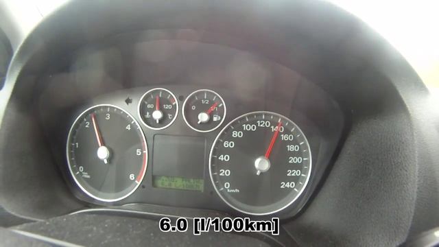 Ford focus 2.0 tdci 136KM - średnie zużycie paliwa смотреть онлайн