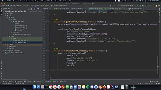 Spring Boot Testing with JUnit - POST Api Unit Test смотреть онлайн
