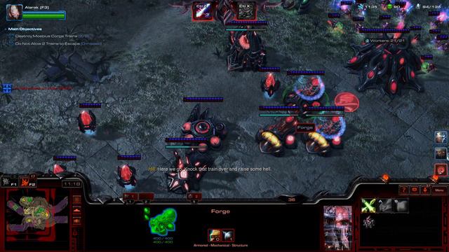 Starcraft 2 Co-Op Alarak Prestige: Shadow of Death. Alien mothership entourage supremacy! смотреть онлайн