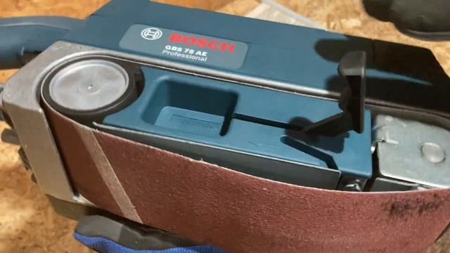 GBS 75 AE BOSCH LIJADORA BANDA / BELT SANDER / ШЛИФОВАЛЬНЫЙ СТАНОК / BANDSCHLEIFER / 砂帶機 /벨트 샌더 202