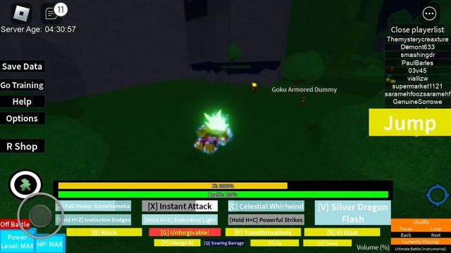 Roblox Dragon ball R: MUI смотреть онлайн