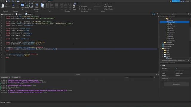 Adding Twitter Codes! Roblox Studio Simulator Guide Episode 30 смотреть онлайн