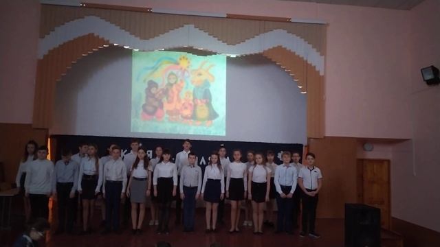 Коляда! Коляда! Отворяйте ворота! 7-Б класс смотреть онлайн