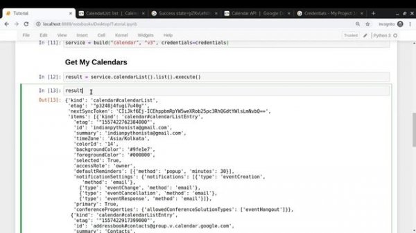 Integrating Google Calendar API in Python Projects
