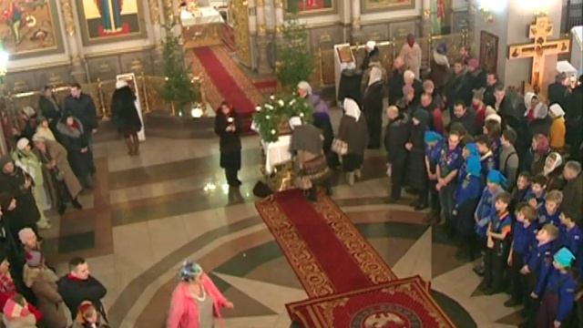 Рождественская служба смотреть онлайн