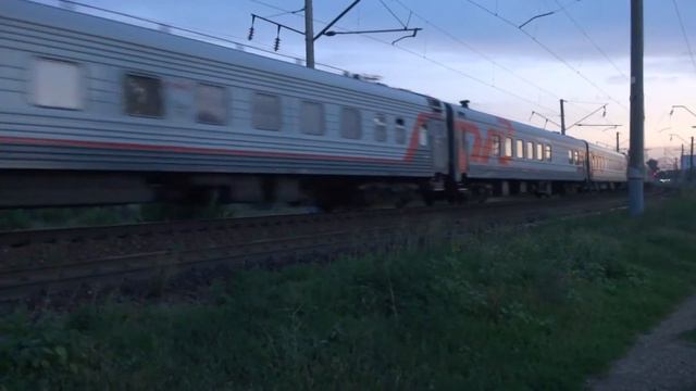 ЭП1М 680 с поездом №121 Санкт-Петербург — Владикавказ. смотреть онлайн