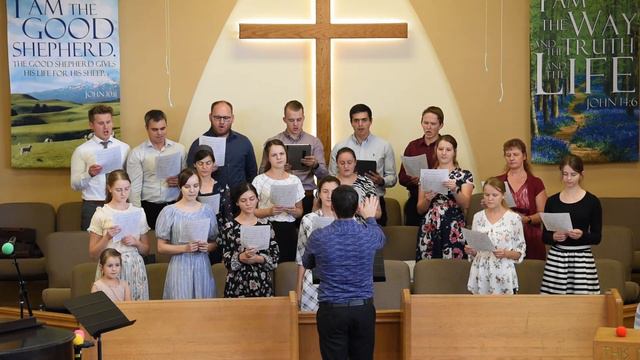 Пусть звучит Христу - Хоровое участие смотреть онлайн