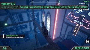 Goat Simulator 3 - All 4 Trinkets - Brumehill Cemetery