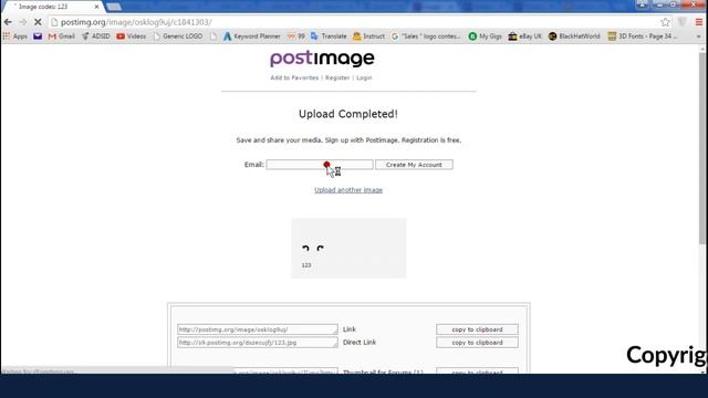 How to upload image on postimage.org смотреть онлайн