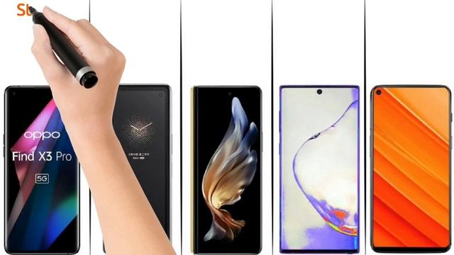 OPPO Find X3 Pro Vs Xiaomi Mi Mix Fold Vs Samsung W22 Vs Oneplus 10 Pro Vs Samsung galaxy S22 Ultra смотреть онлайн