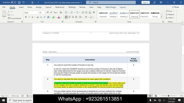 Exp19_Excel_Ch07_Cap_Real_Estate | Excel Ch07 Real Estate | MYLABIT Pearson 100%_Mylab_Excel_Ch07 смотреть онлайн