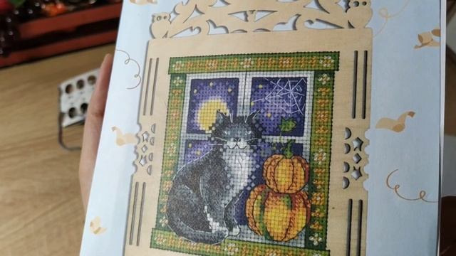 Новинки от МП-Студии на деревянной основе/ Обзор наборов/ Первые крестики и впечатления/ #вышивка смотреть онлайн