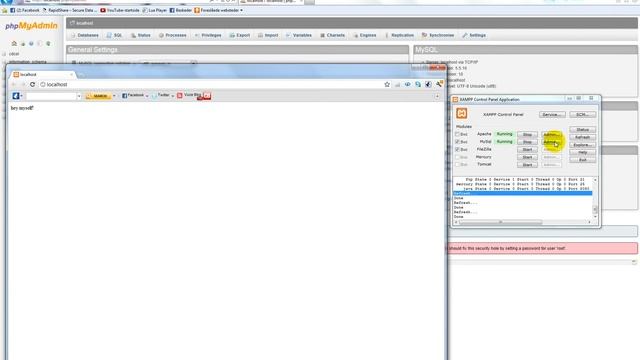 XAMPP Tutorial - 5 - Pushing the buttons смотреть онлайн