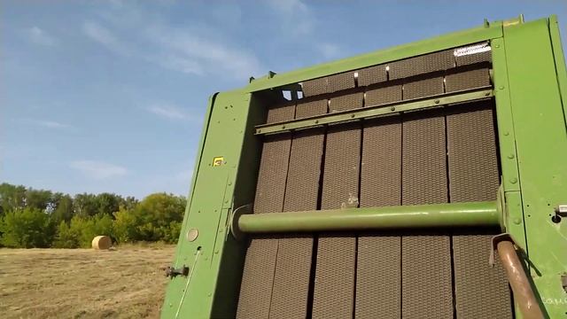 Пресс подборщик Джон Дир 550 переделка вязального аппарата.