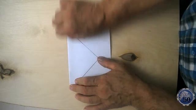 Бумажный самолетик из тетрадного листа смотреть онлайн