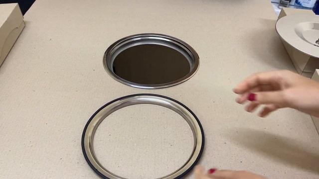 Система под мусорное ведро круглое встраиваемое в столешницу люк из нержавеющей стали врезное смотреть онлайн