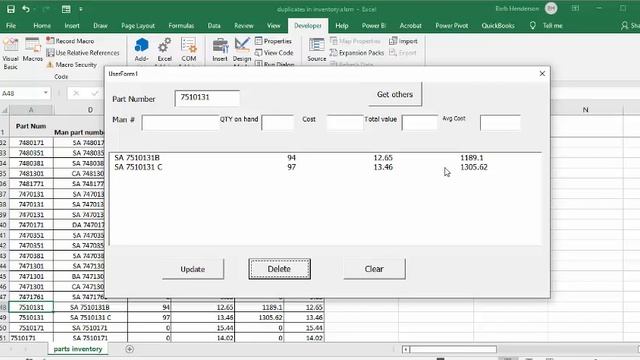 Find and manage duplicates in inventory in Excel смотреть онлайн