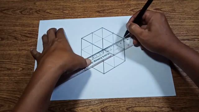 how to draw an impossible cube by simple drawing tutorial смотреть онлайн