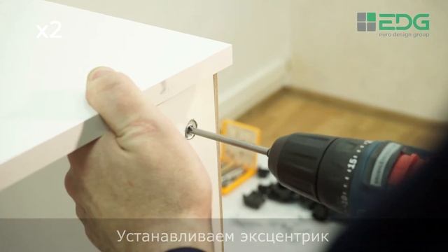 1 Сборка напольного шкафа под встраиваемую технику смотреть онлайн