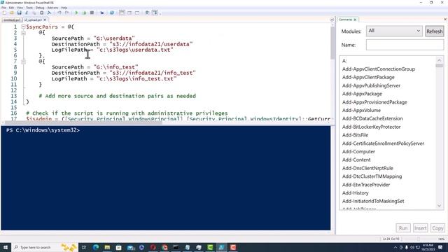 AWS s3 sync PowerShell scripts for multiple folders | PowerShell for Sync of Local Data with AWS S3 смотреть онлайн