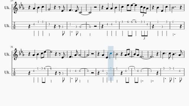 Ukulele Tab: How to play When You Believe (The Prince of Egypt) by Whitney Houston and Mariah Carey смотреть онлайн