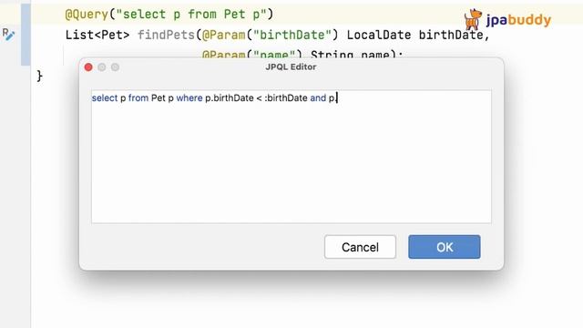 JPQL Query Autocompletion in IntelliJ IDEA Community | JPA Buddy смотреть онлайн