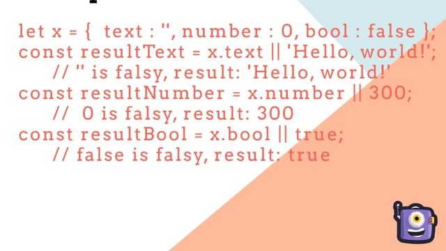Nullish coalescing, javascript new features 2020 смотреть онлайн