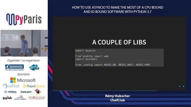PyParis 2018 - How to use AsyncIO... смотреть онлайн