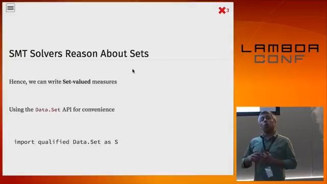 LambdaConf 2015 - LiquidHaskell Refinement Types for Haskell Ranjit Jhala смотреть онлайн