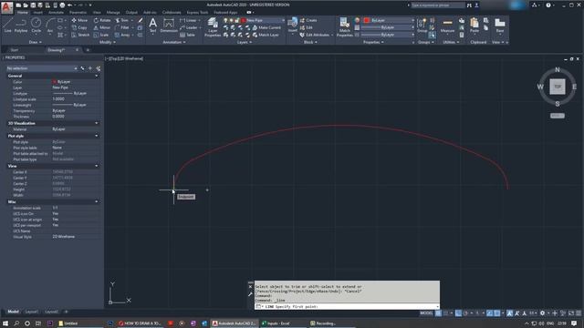 How to draw torispherical dish in AutoCAD смотреть онлайн