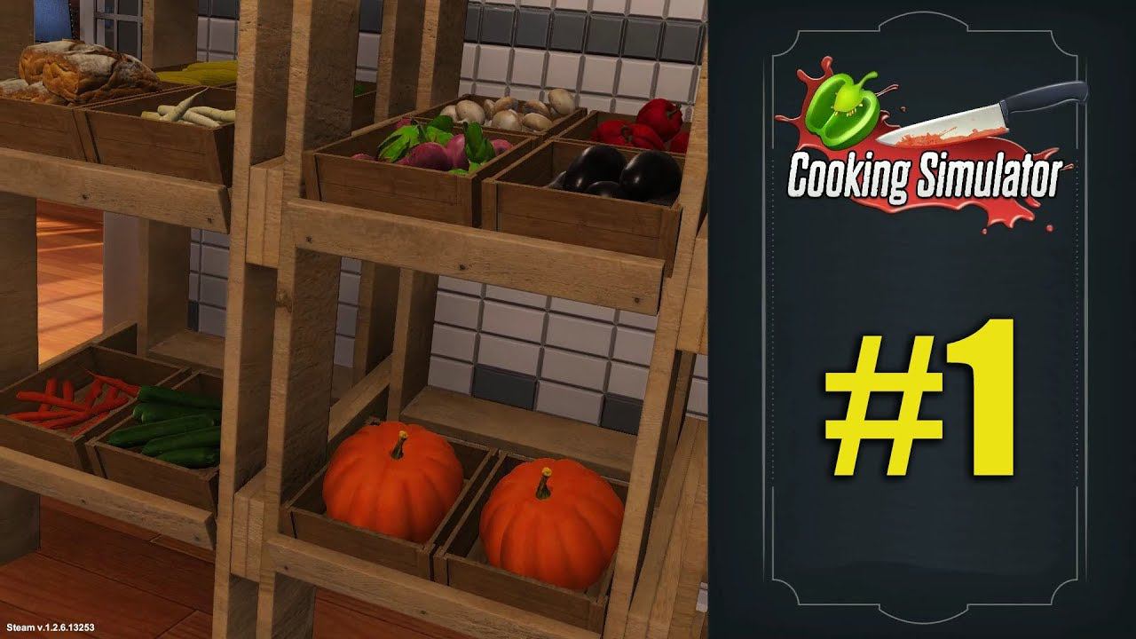 COOKING SIMULATOR - Стрим #1 - Гениальный шеф повар смотреть онлайн