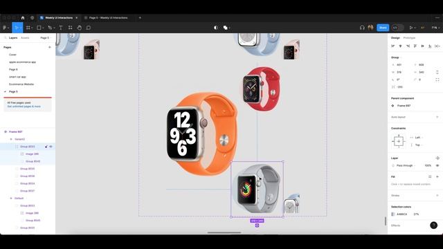 How to make scroll animation in Figma | Vertical Scrolling in figma | Tutorial смотреть онлайн