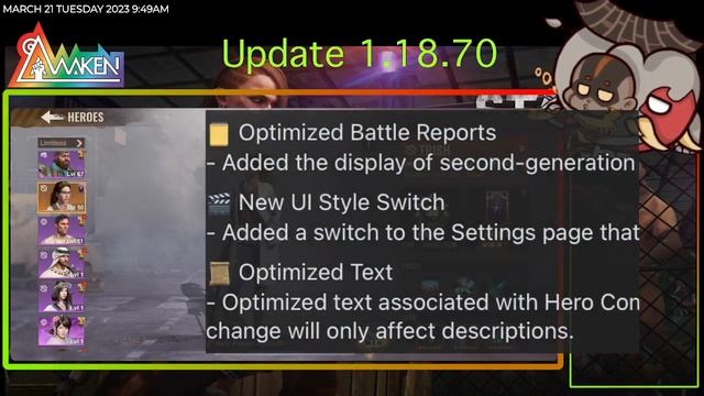 Patch Note 1.18.70 - New Heroes, Labyrinth City and More. State of Survival смотреть онлайн